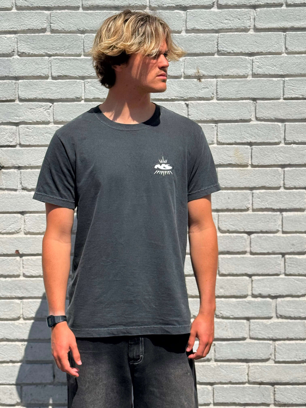 Northshore The 90s Vault T-Shirt- Washed Black | Northshore Surf Shop | - Northshore Newquay - Surf/Skate Shop