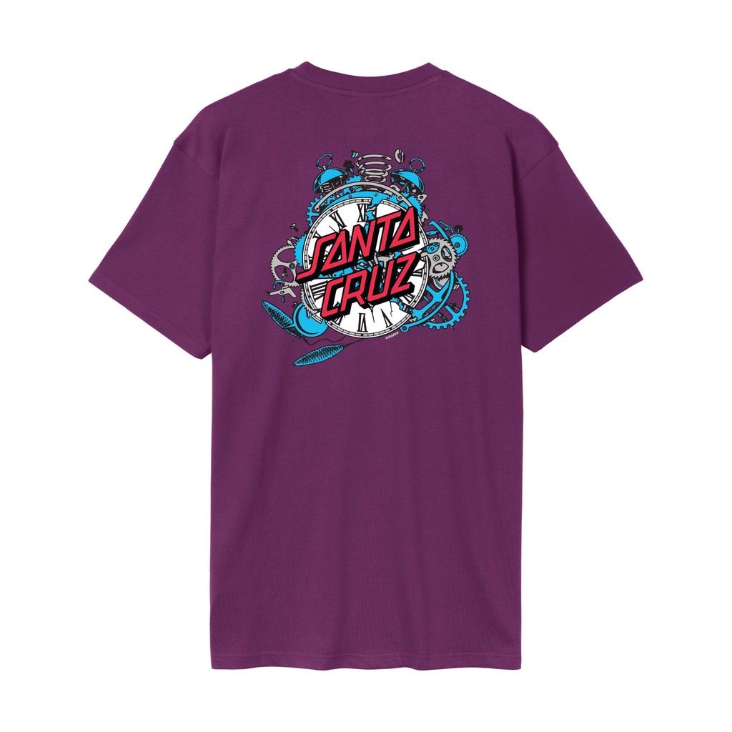 Santa Cruz Grabke Exploding Dot T-Shirt-Fresh Purple