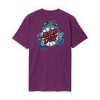 Santa Cruz Grabke Exploding Dot T-Shirt-Fresh Purple