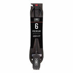 Ocean & Earth 6’0 One-Xt Premium Surf Leash Black | Ocean & Earth | Surfboard Leash