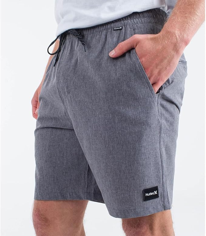 Hurley Phantom Flow 18" Volley Shorts-Black Heather | Hurley | Shorts