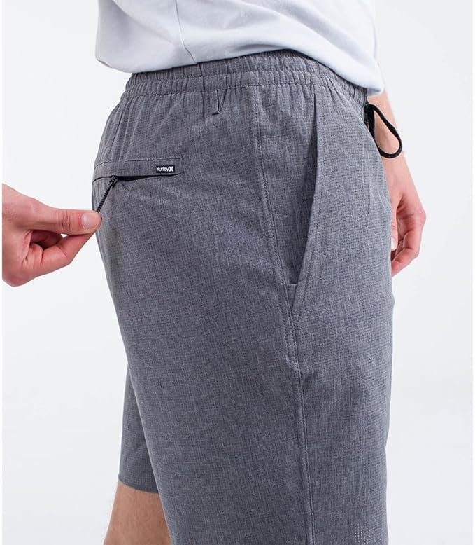 Hurley Phantom Flow 18" Volley Shorts-Black Heather | Hurley | Shorts