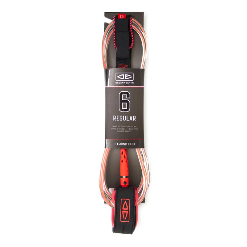 Ocean & Earth regular 6ft leash | Ocean & Earth | - Northshore Newquay - Surf/Skate Shop
