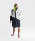 Dryrobe Advance Long Sleeve Contrast - Anthracite/Lime | Dryrobe | - Northshore Newquay - Surf/Skate Shop