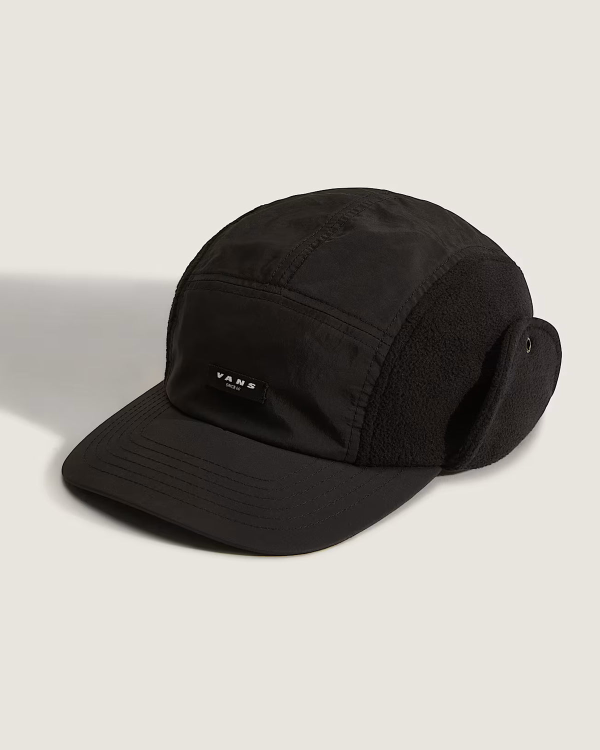 Vans 66 Earflap Tall Hat Black | Vans | cap - Northshore Newquay - Surf/Skate Shop