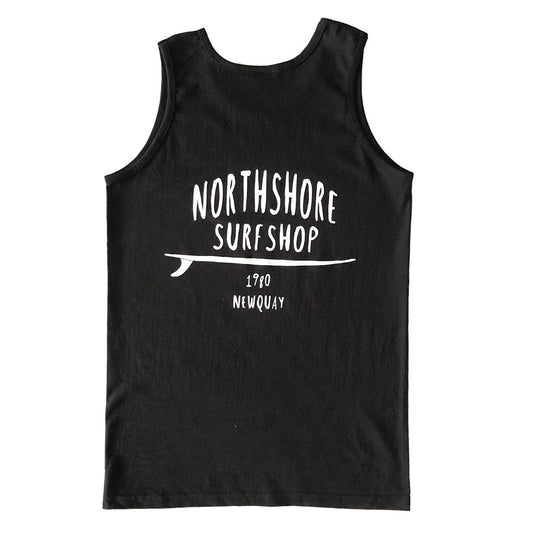 Classic Logo Vest | Black | Northshore Surf Shop | Vest