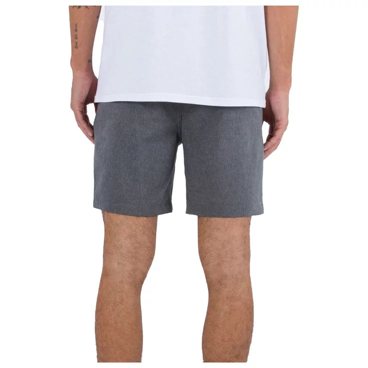 Hurley Phantom Heather 18" Walk shorts-Black Heather | Hurley | Shorts