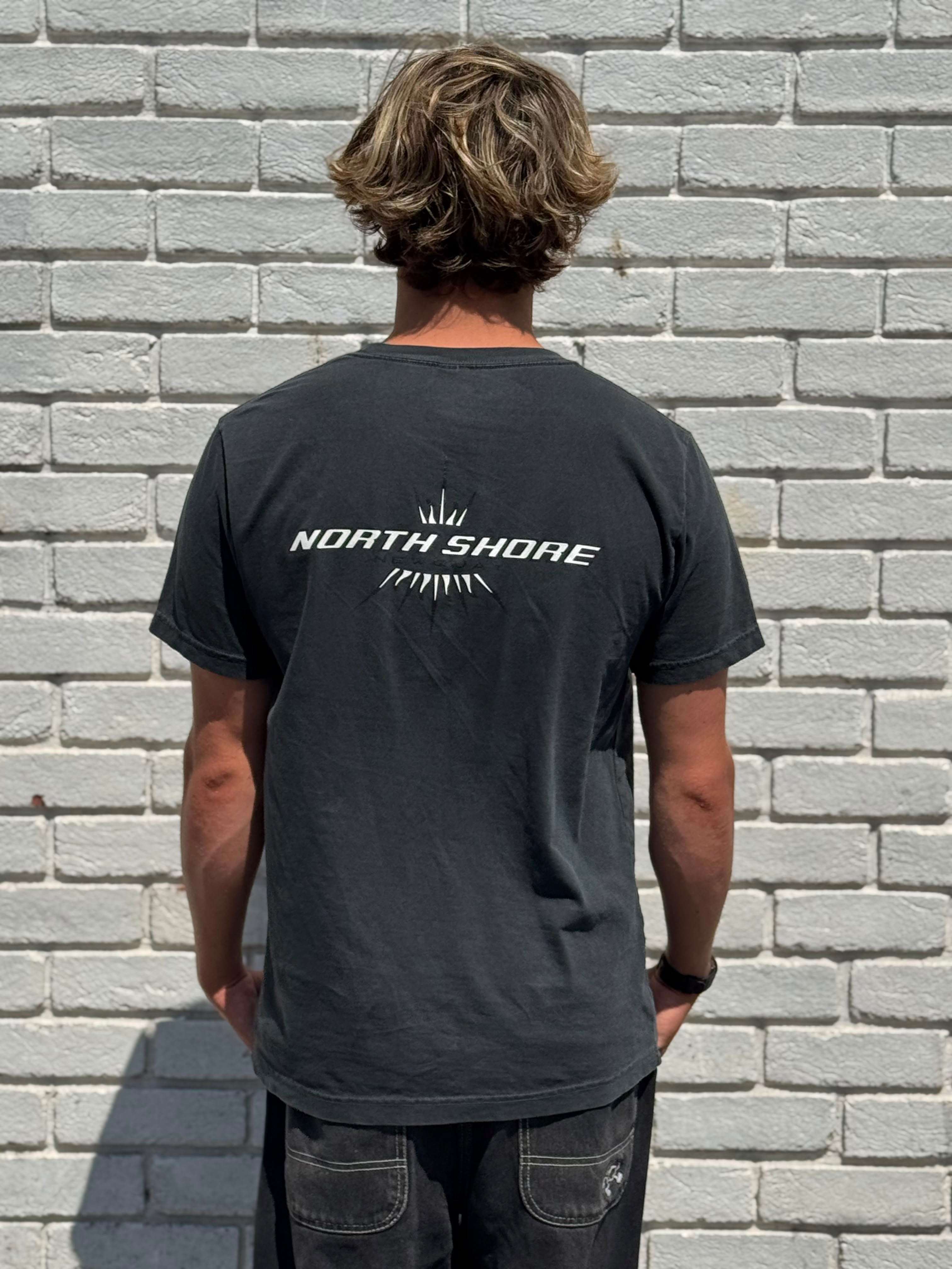 Northshore The 90s Vault T-Shirt- Washed Black | Northshore Surf Shop | - Northshore Newquay - Surf/Skate Shop