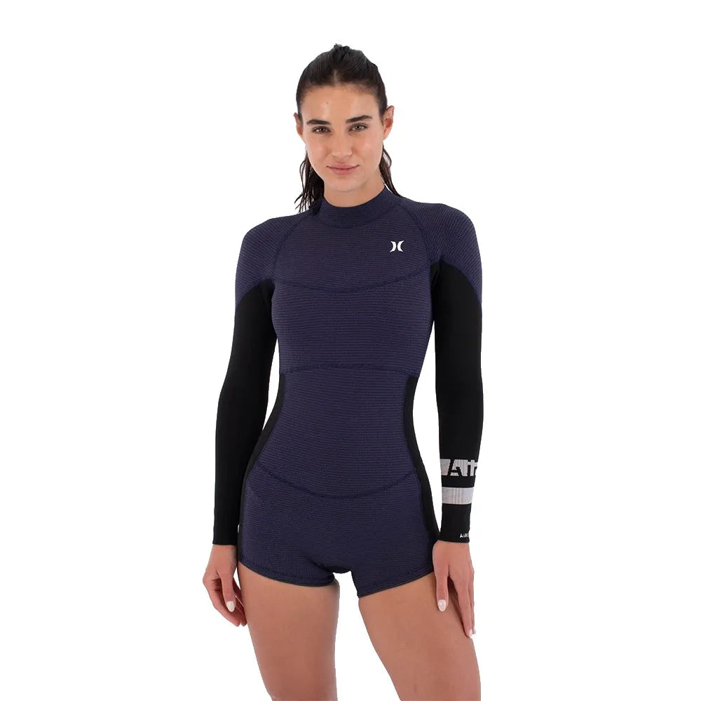 HURLEY - ADVANT - 2MM - SHORTY SPRINGSUIT - DEEP PURPLE | Hurley | Summer Wetsuit - Northshore Newquay - Surf/Skate Shop