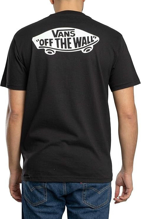 Vans Double Standard SS Tee - Black/White XXL | Vans | Mens T-Shirts - Northshore Newquay - Surf/Skate Shop