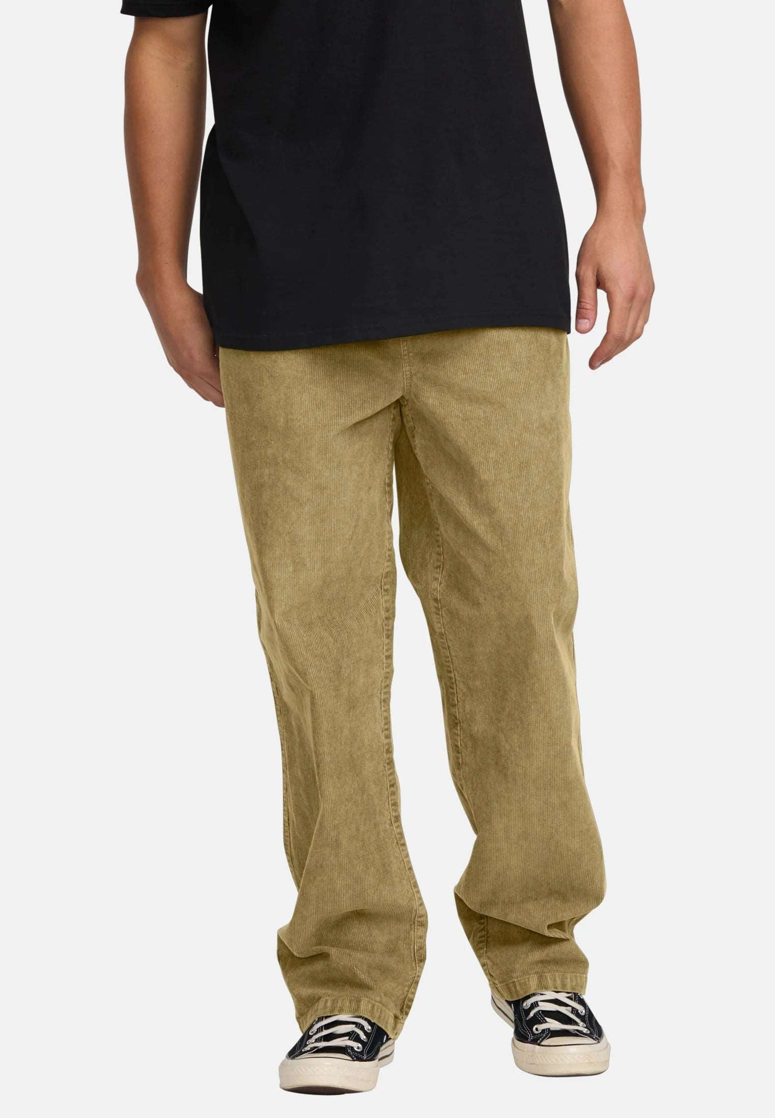Billabong Larry Elastic Waist Corduroy Pants-Dune | Billabong | Trousers