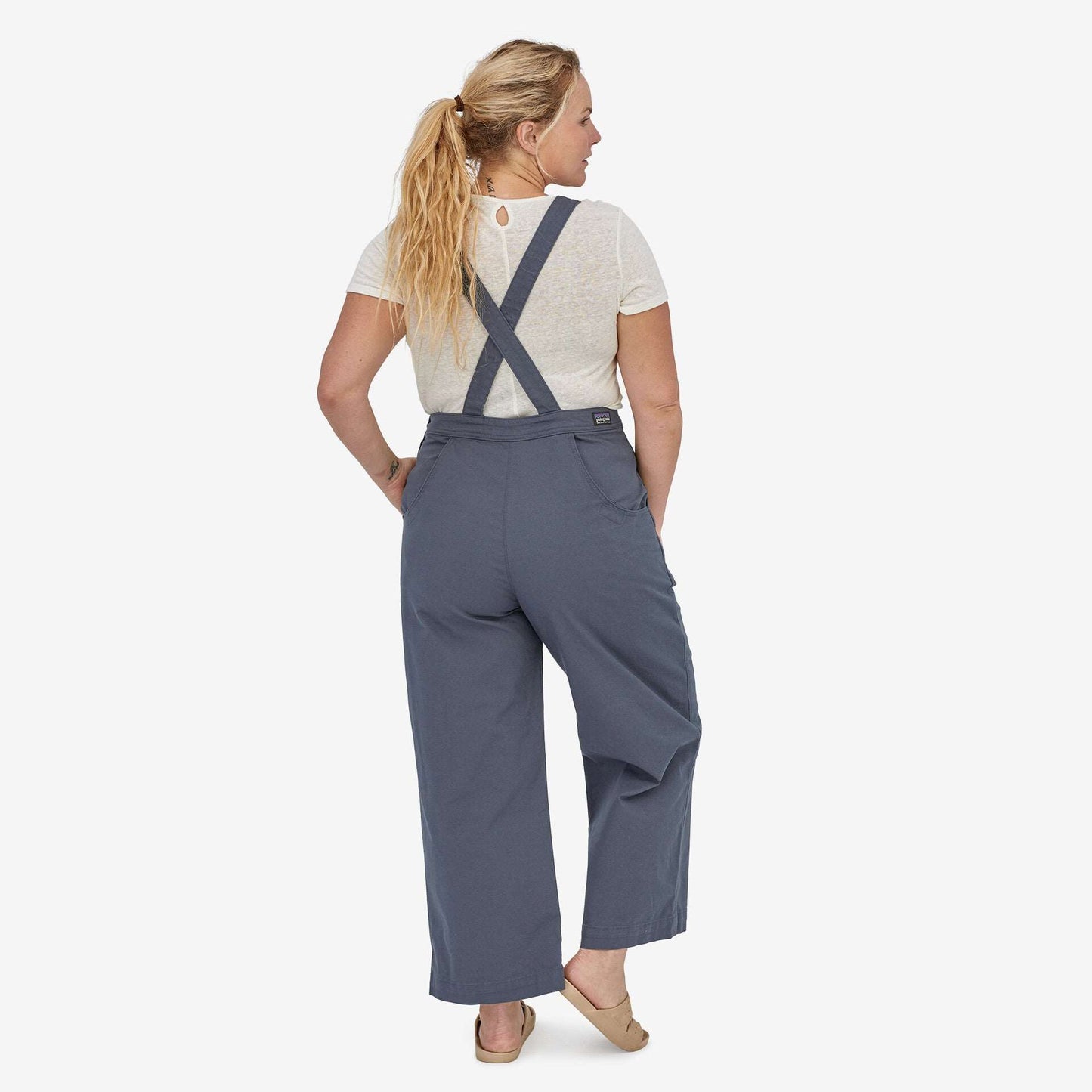 Patagonia Women's Stand Up™ Cropped Overalls-Smoulder Blue | Patagonia |
