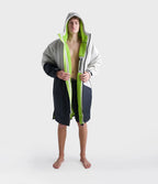 Dryrobe Advance Long Sleeve Contrast - Anthracite/Lime | Dryrobe | - Northshore Newquay - Surf/Skate Shop
