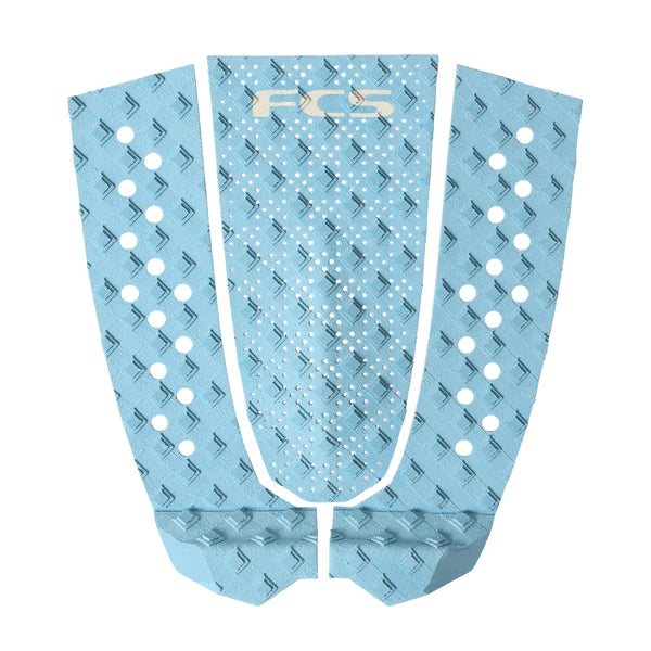 FCS T-3 ECO BLEND SURFBOARD TRACTION DECKGRIP Tranquil blue | FCS | Traction pad - Northshore Newquay - Surf/Skate Shop