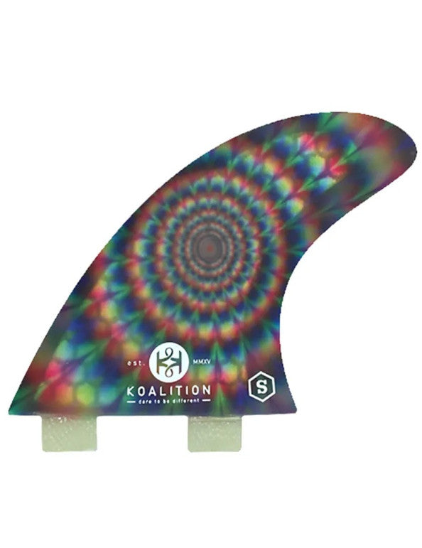 Koalition Performance FCS Tri Fin Set large - Psyche | Koalition | - Northshore Newquay - Surf/Skate Shop