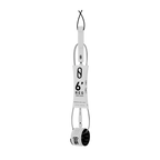 Slater designs 6ft Regular leash - white/clear White clear | Slater designs | Surfboard Leash - Northshore Newquay - Surf/Skate Shop