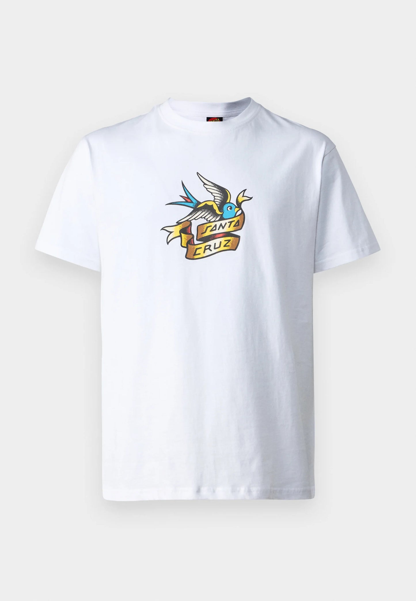 SANTA CRUZ MEN'S SOMMER SPARROW T SHIRT - WHITE | Santa Cruz |