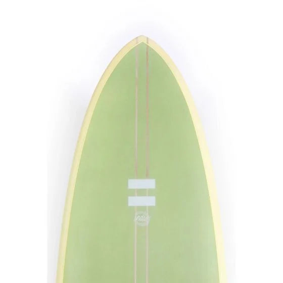 Indio “ The Egg “ Surfboard- Cream Olive | Indio | Epoxy Surfboard - Northshore Newquay - Surf/Skate Shop