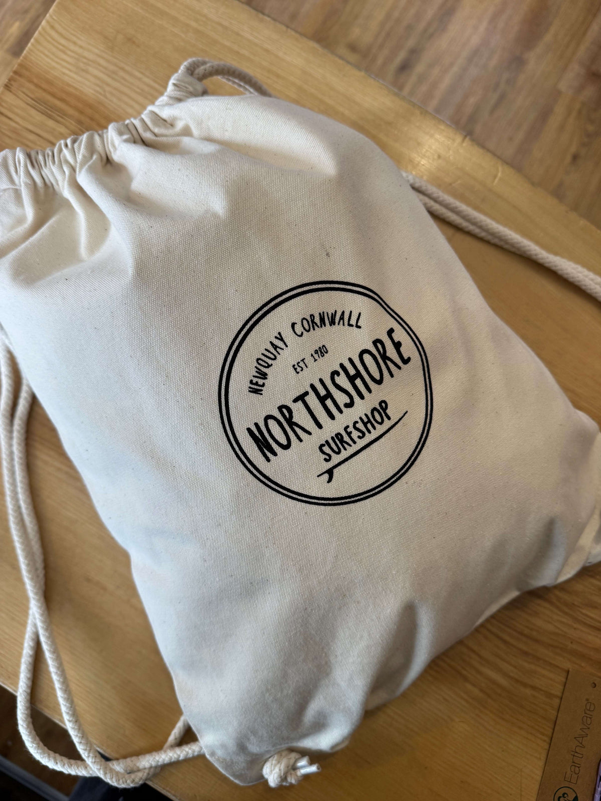 Northshore Gym Bag-Natural | Northshore Surf Shop | - Northshore Newquay - Surf/Skate Shop