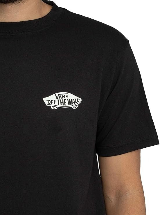 Vans Double Standard SS Tee - Black/White | Vans | Mens T-Shirts - Northshore Newquay - Surf/Skate Shop