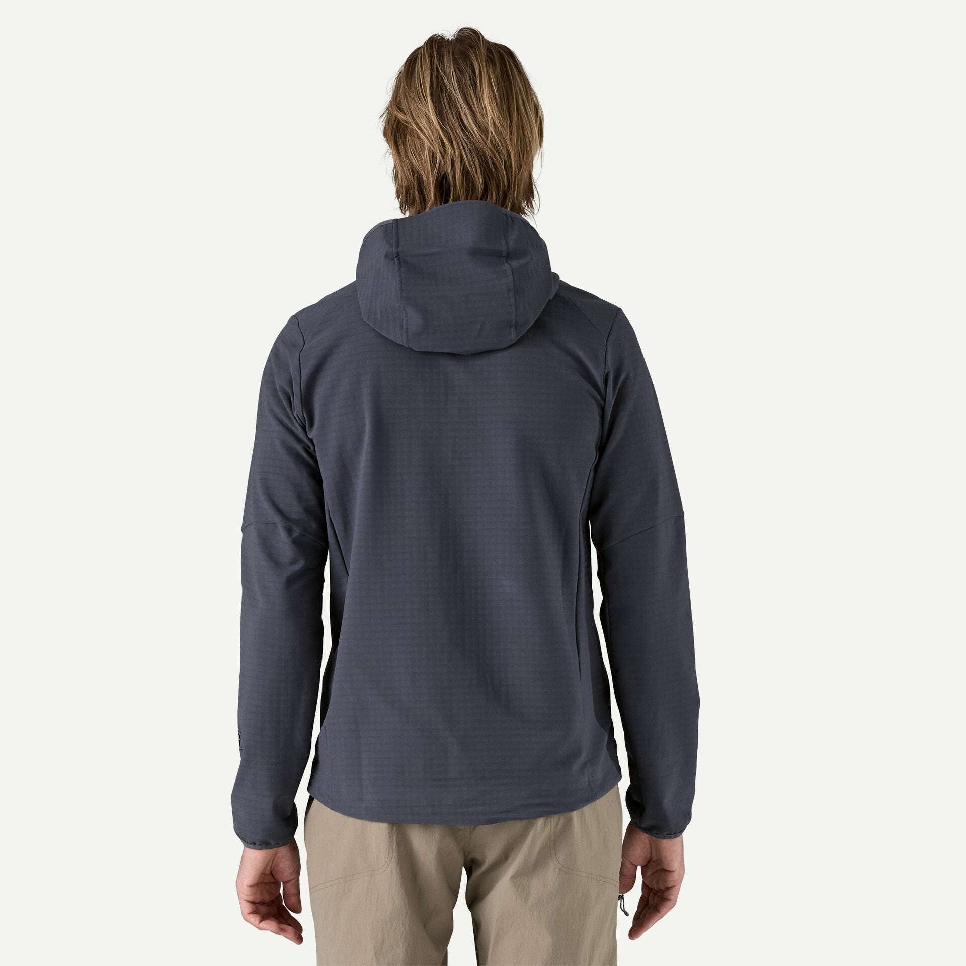 Patagonia Men's R1® TechFace Fleece Hoody-Smolder Blue | Patagonia |