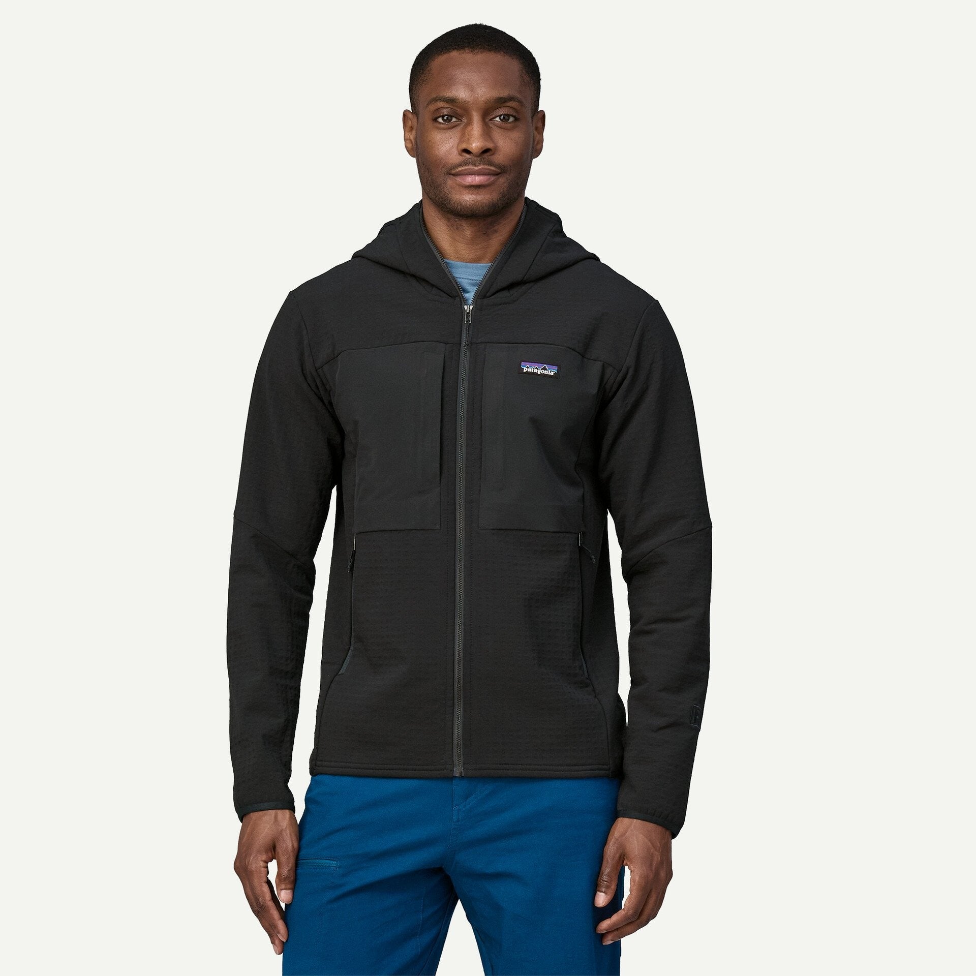 Patagonia Men's R2® TechFace Hoody-Black | Patagonia | Jacket