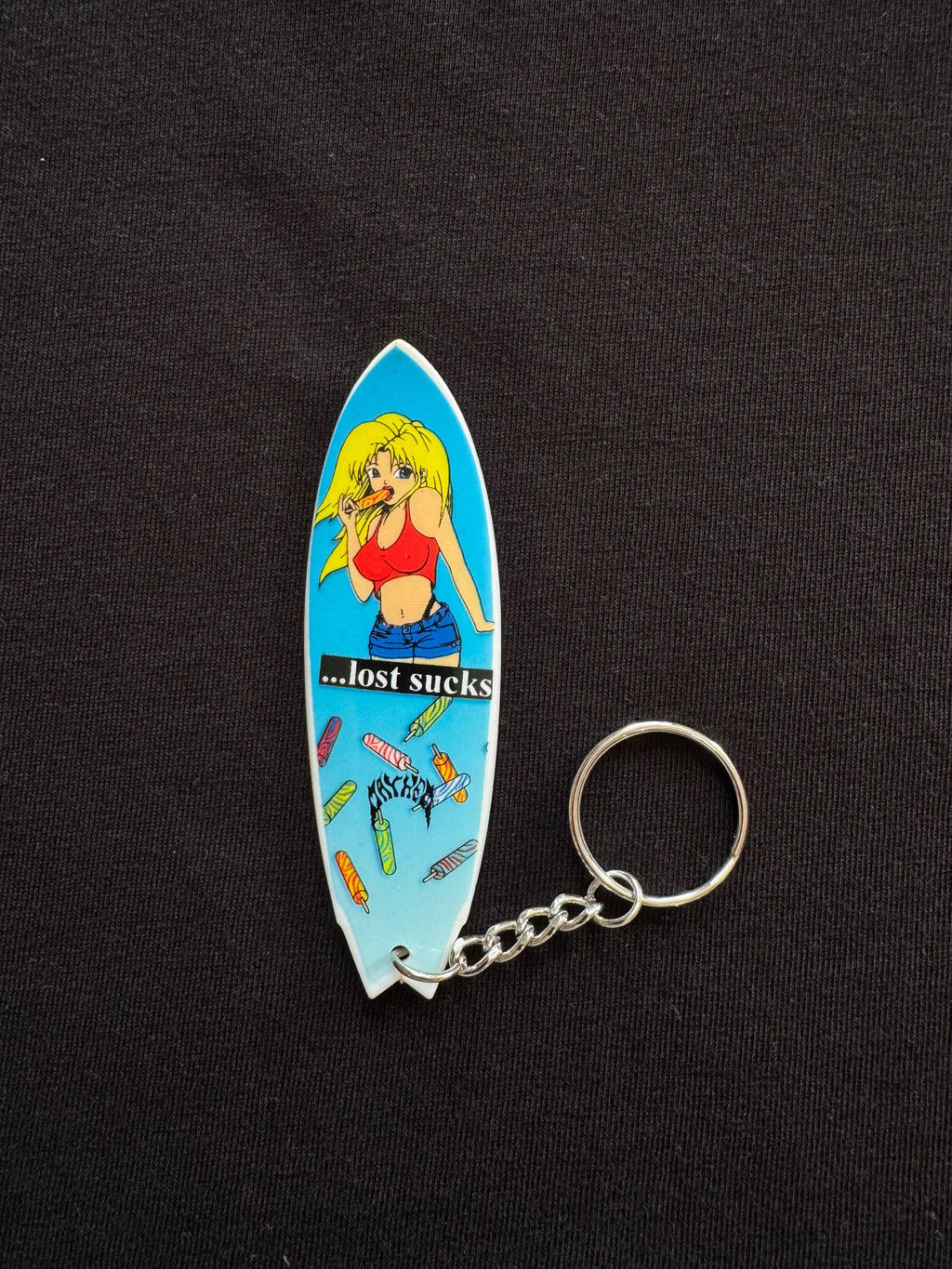 Lost Mayhem Surfboard Keyring