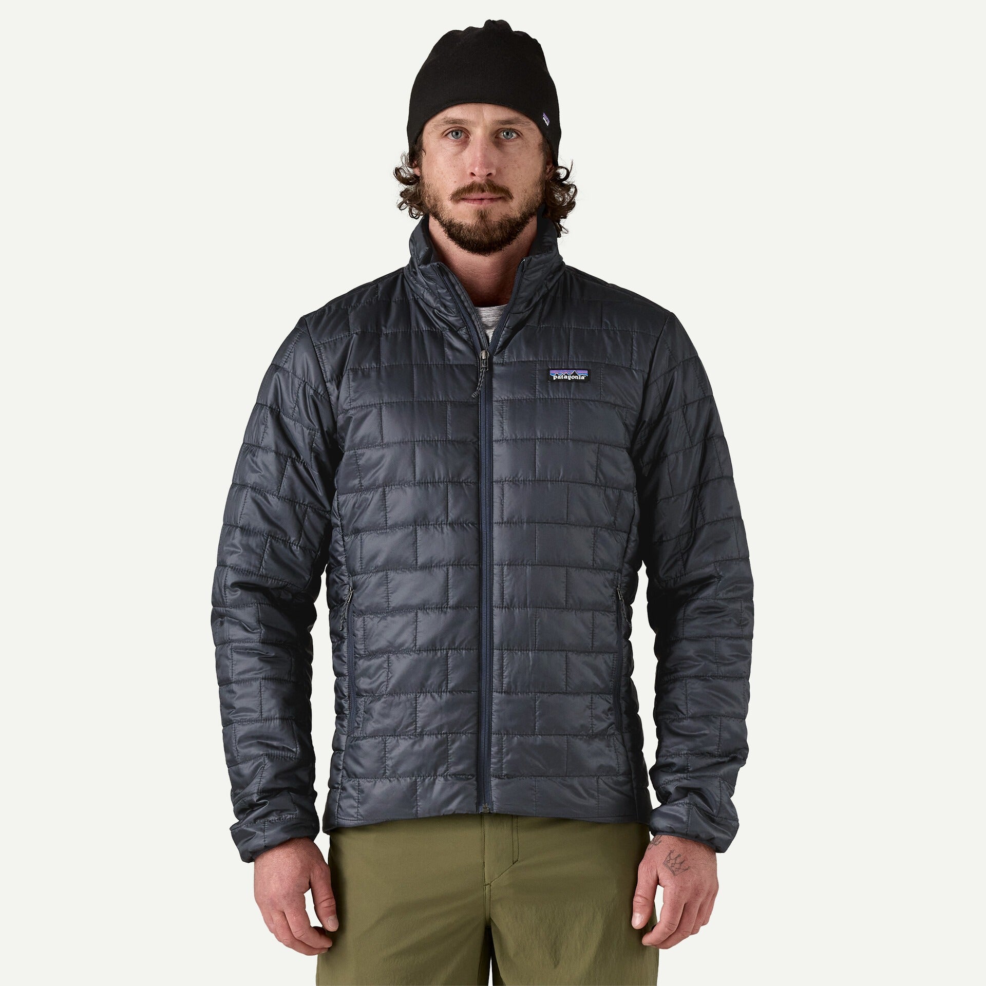 Patagonia Men's Nano Puff® Jacket- Smoulder Blue | Patagonia | Jacket