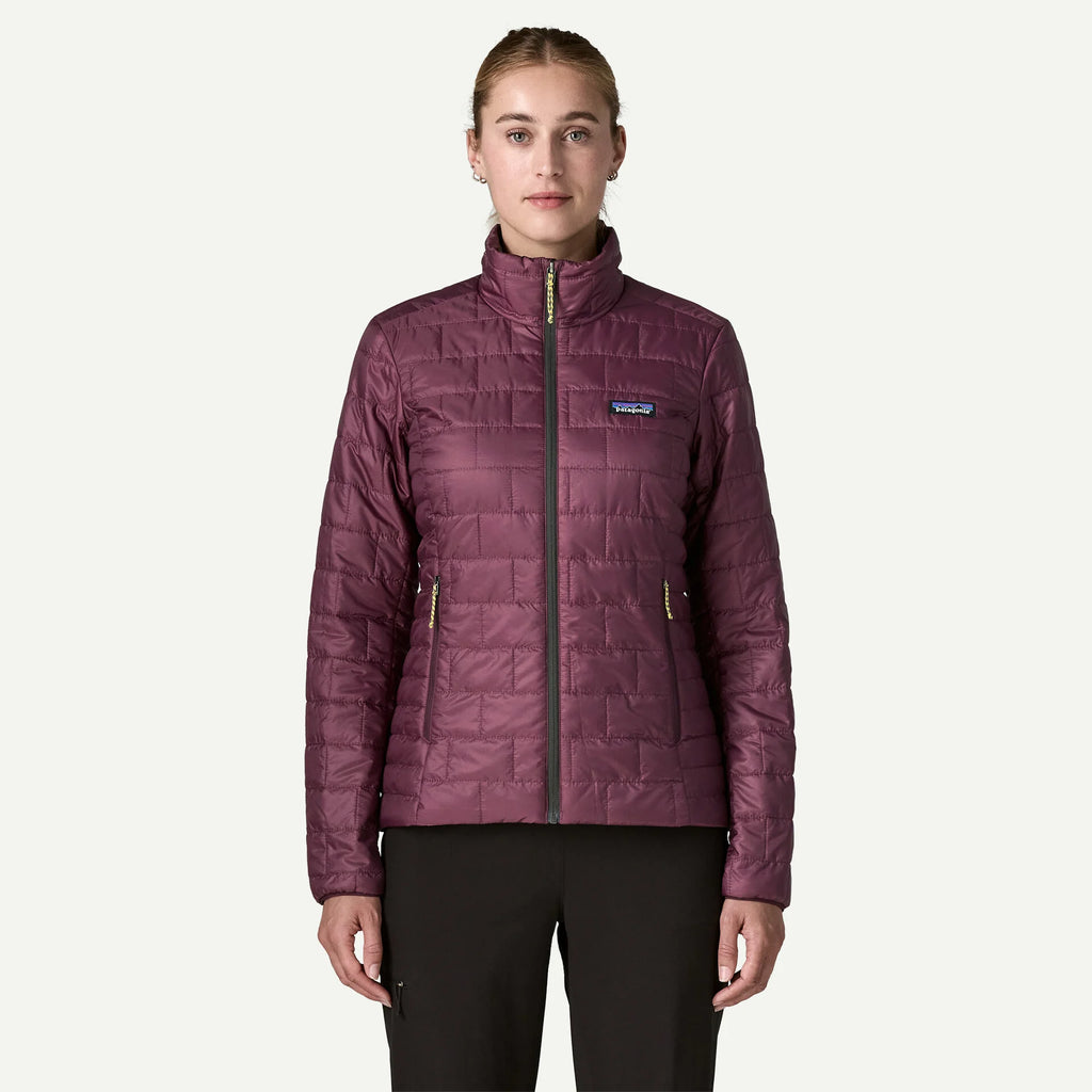 Patagonia Women's Nano Puff® Jacket-Berry Fig | Patagonia | - Northshore Newquay - Surf/Skate Shop