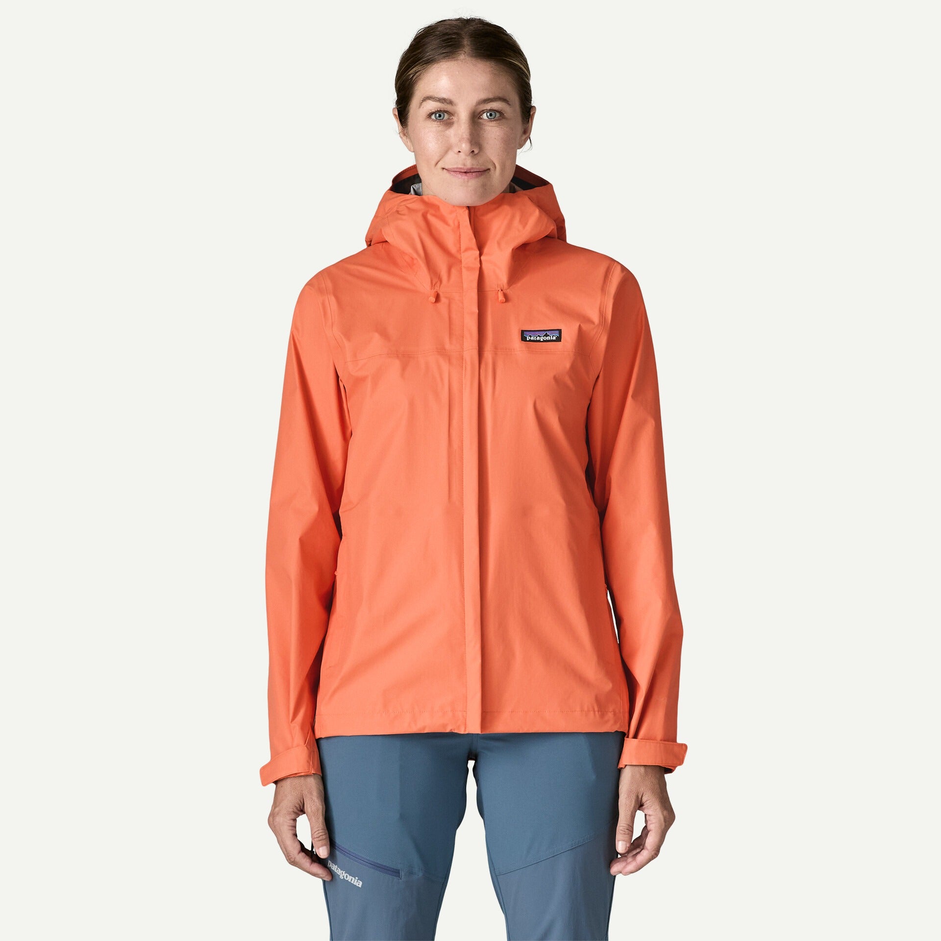 Patagonia Women's Torrentshell 3L Rain Jacket- Peach Sherbet | Patagonia | - Northshore Newquay - Surf/Skate Shop