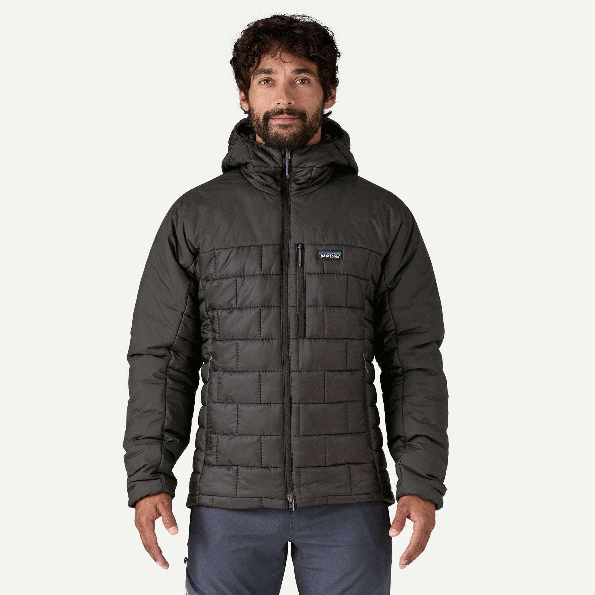 Patagonia Men's Hi-Loft Nano Puff® Hoody-Black | Patagonia | Jacket