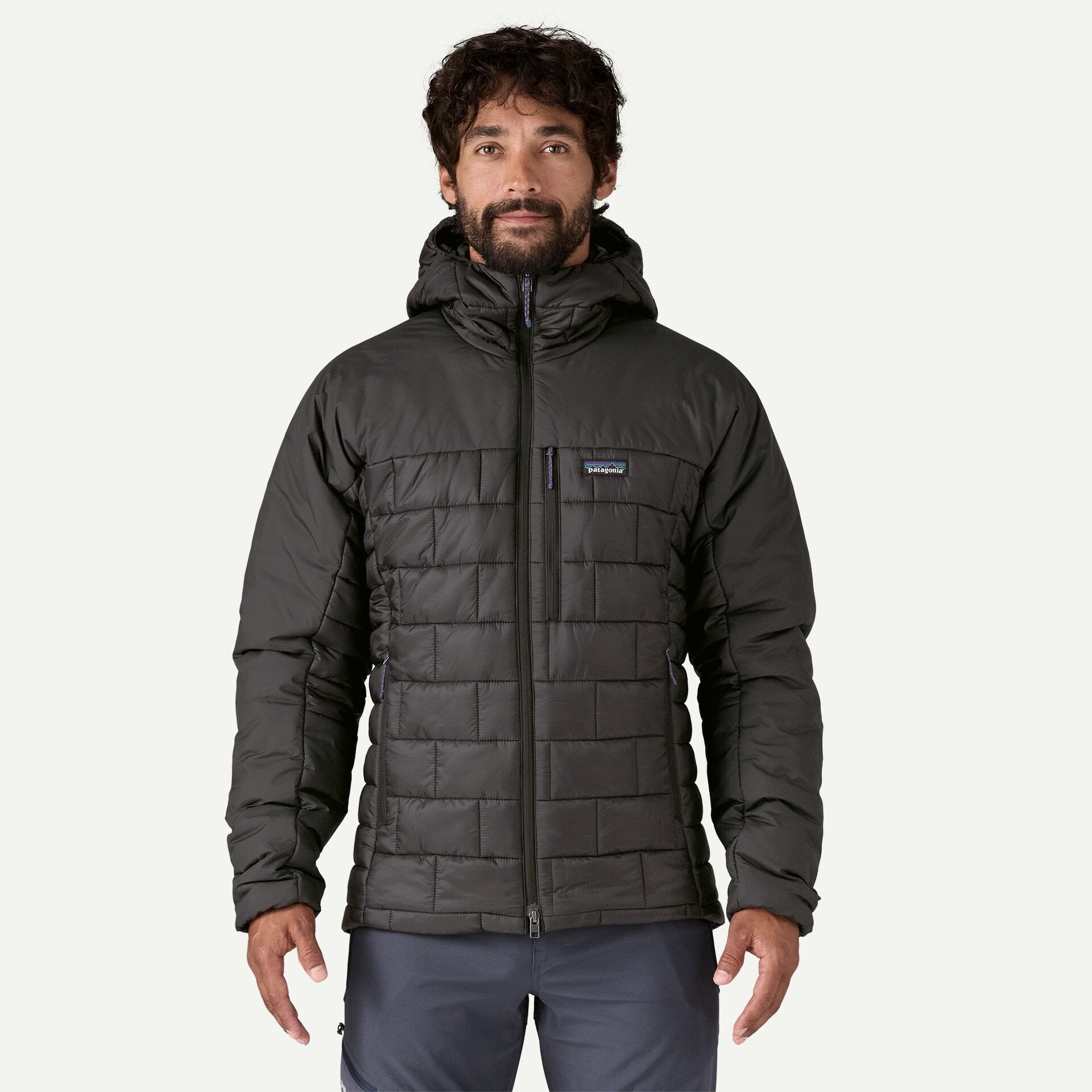 Patagonia Men's Hi-Loft Nano Puff® Hoody-Black | Patagonia | Jacket