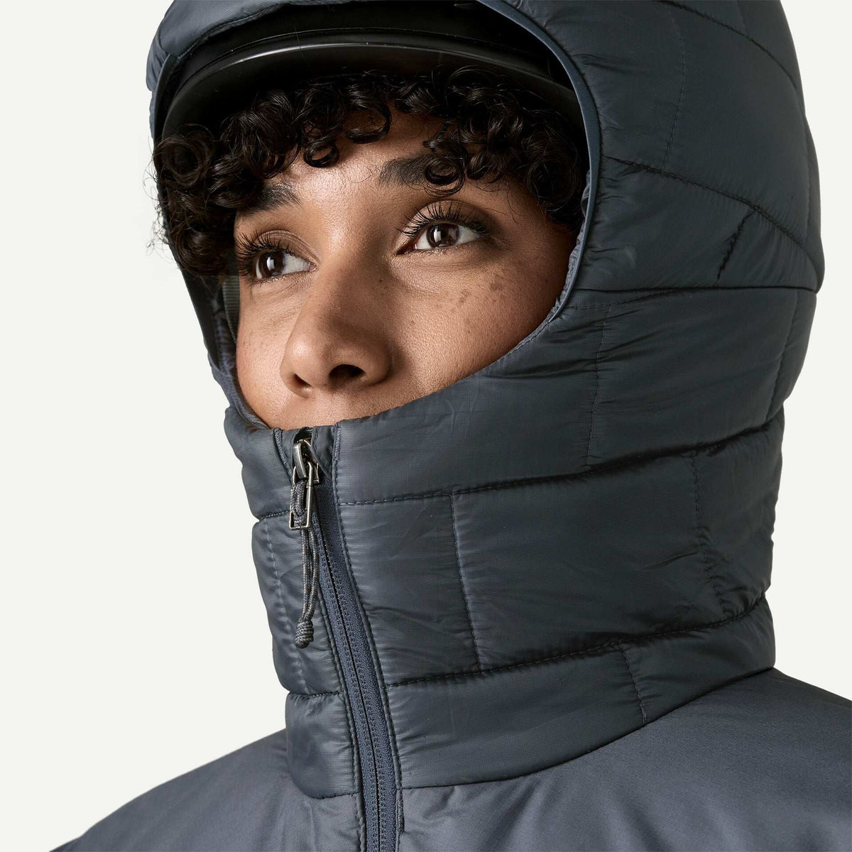 Patagonia Women's Hi-Loft Nano Puff® Hood-Smoulder Blue | Patagonia | Jacket - Northshore Newquay - Surf/Skate Shop