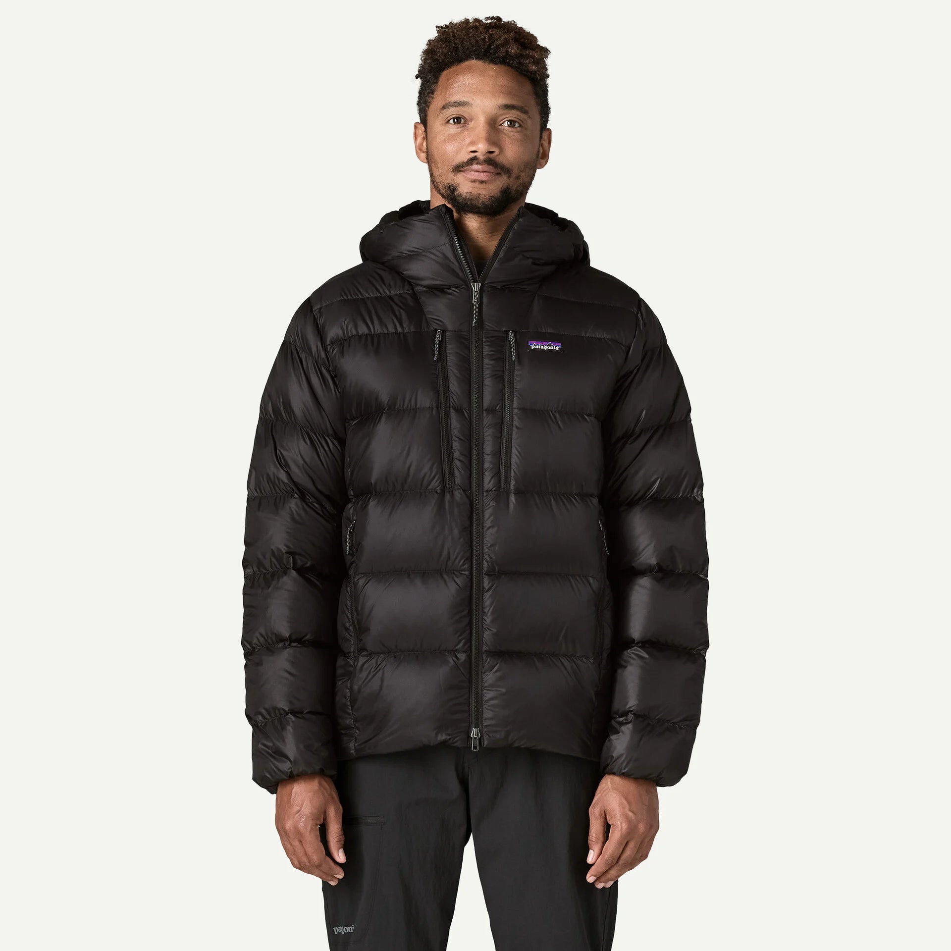 Patagonia Men's Fitz Roy Down Hoody-Black