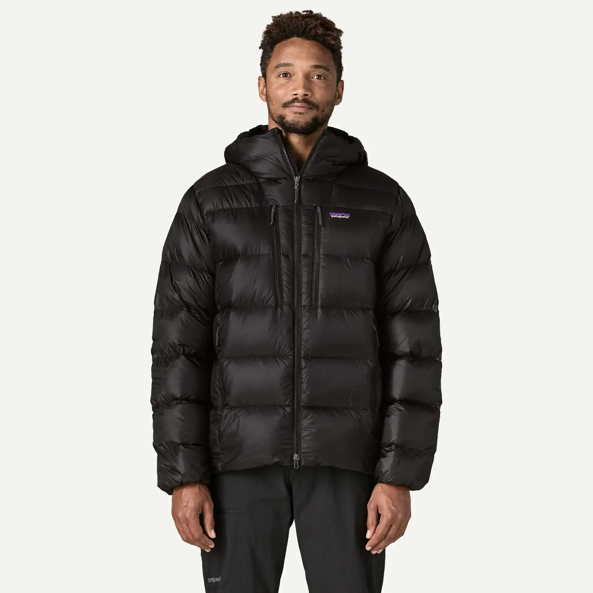 Patagonia Men's Fitz Roy Down Hoody-Black | Patagonia | - Northshore Newquay - Surf/Skate Shop