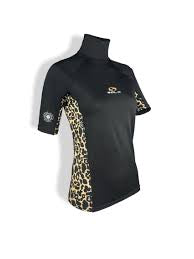 Sola ladies rash vest S/S - jaguar black