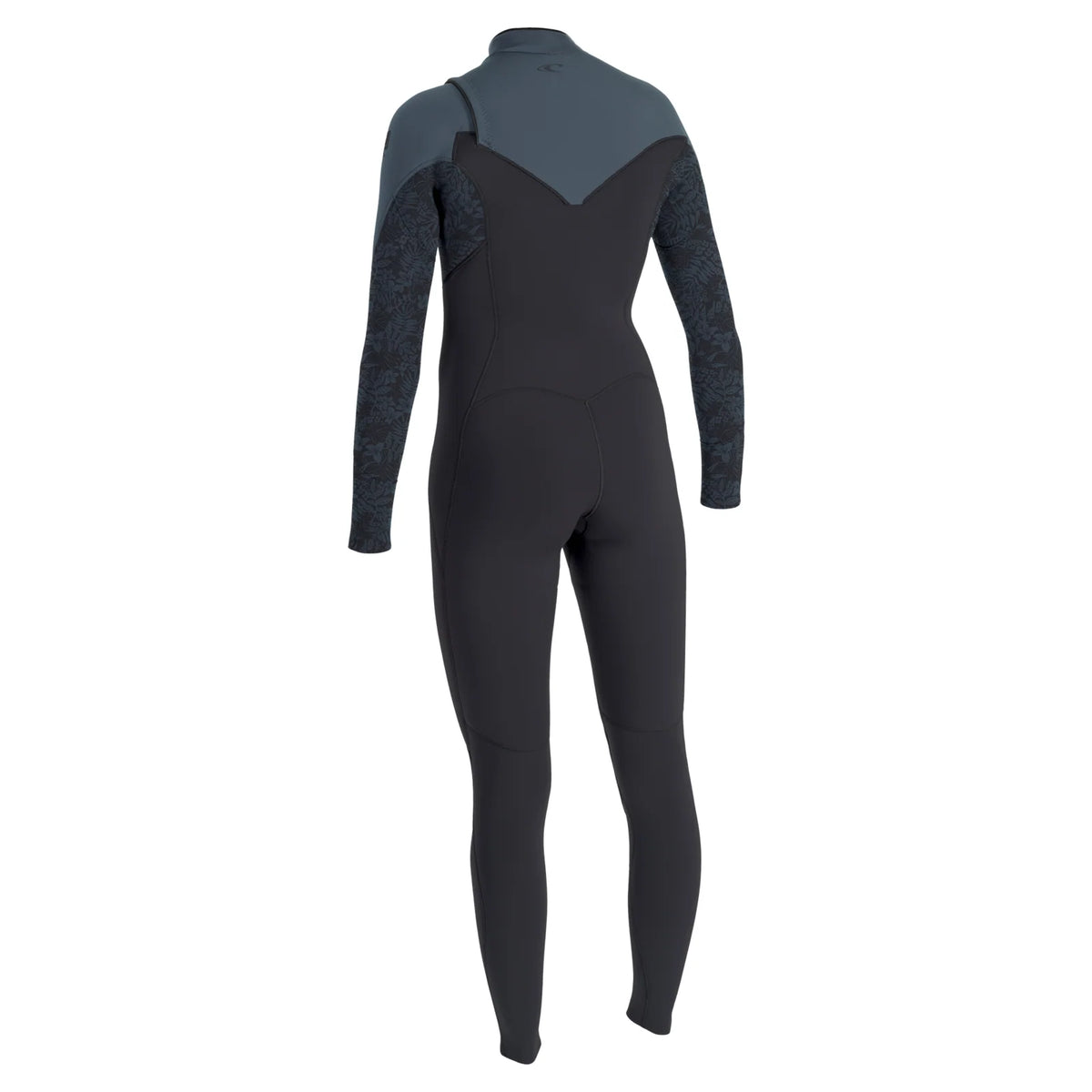 O'Neill Womens Epic 5/4mm Chest Zip Winter Wetsuit - Tempered Steel / Shaded Island / Shade | O’neill | - Northshore Newquay - Surf/Skate Shop