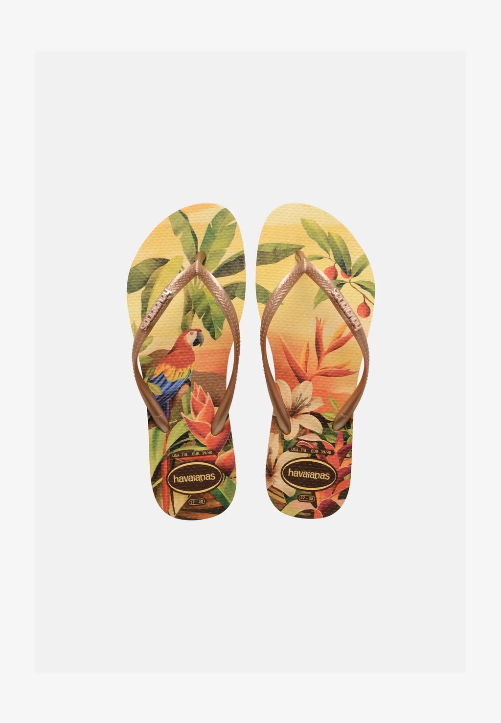 Havaianas Slim Tropical- Caja Yellow | Havaianas | - Northshore Newquay - Surf/Skate Shop