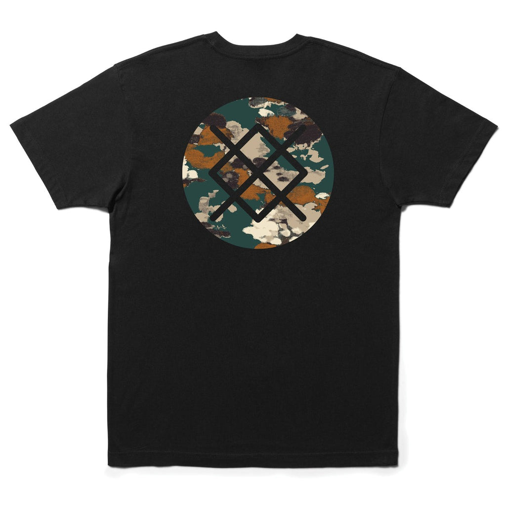 STANCE Badge SS Crew Tee-Black | Stance | T Shirt - Northshore Newquay - Surf/Skate