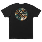 STANCE Badge SS Crew Tee-Black | Stance | T Shirt - Northshore Newquay - Surf/Skate
