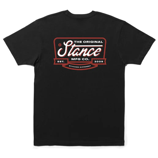 Stance Script Seal Tee - black | Stance | T Shirt - Northshore Newquay - Surf/Skate