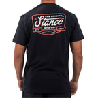 Stance Script Seal Tee - black | Stance | T Shirt - Northshore Newquay - Surf/Skate
