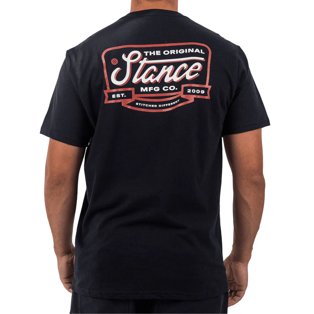 Stance Script Seal Tee - black | Stance | T Shirt - Northshore Newquay - Surf/Skate