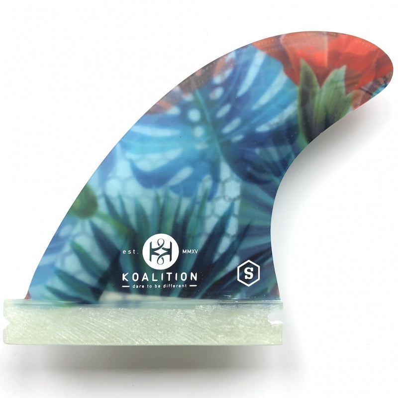 Koalition Aloha Spirit Surfboard Fin Set Small Futures | Koalition | Surfboard Fins. - Northshore Newquay - Surf/Skate Shop