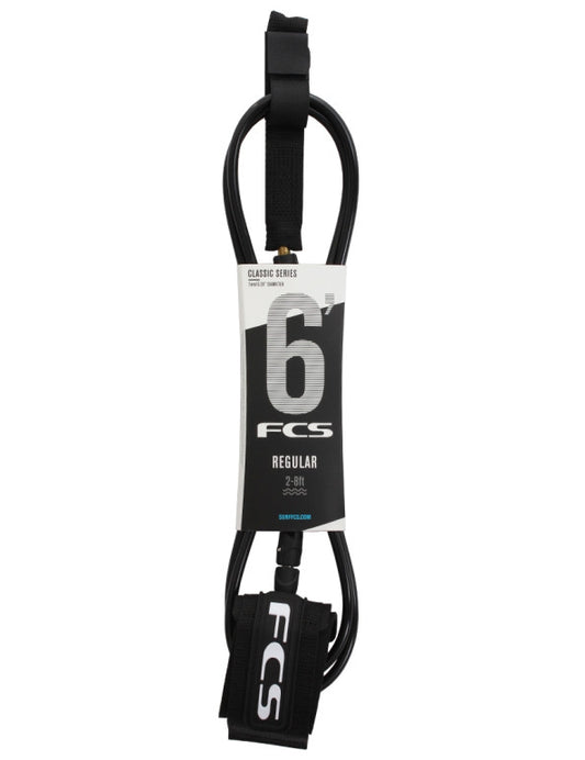 FCS 6ft Classic Regular Series Leash | FCS | Surfboard Leash