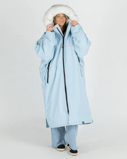 DryRobe Alpine Adult Long Sleeve - Ice Blue | Dryrobe | Changing Robe