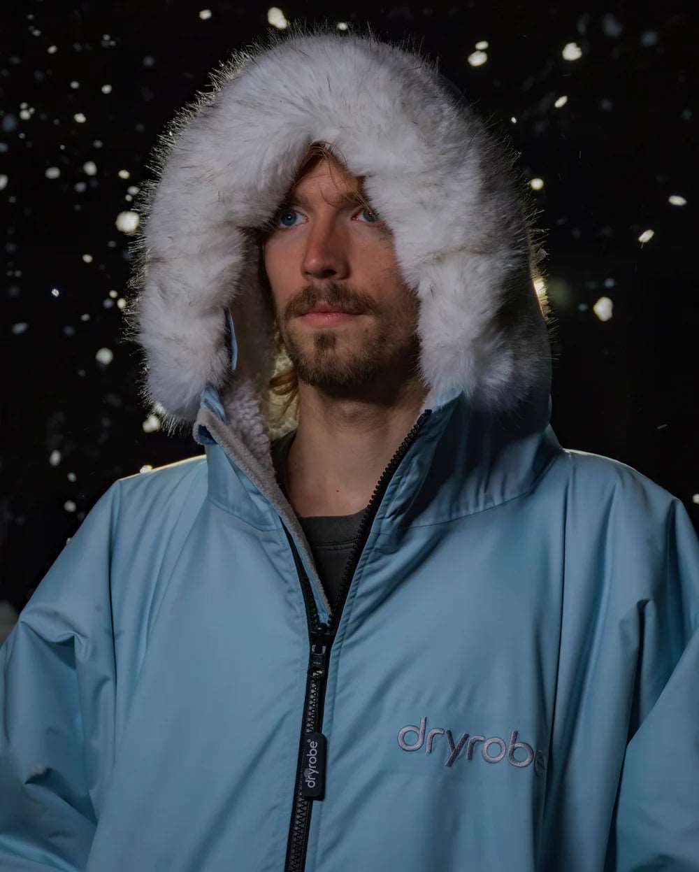 DryRobe Alpine Adult Long Sleeve - Ice Blue | Dryrobe | Changing Robe