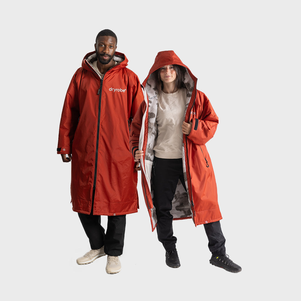 Dryrobe Advance Long Sleeve - Burnt Orange