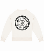 Checkered Crew | Ivory | Northshore Surf Shop | Sweatshirt