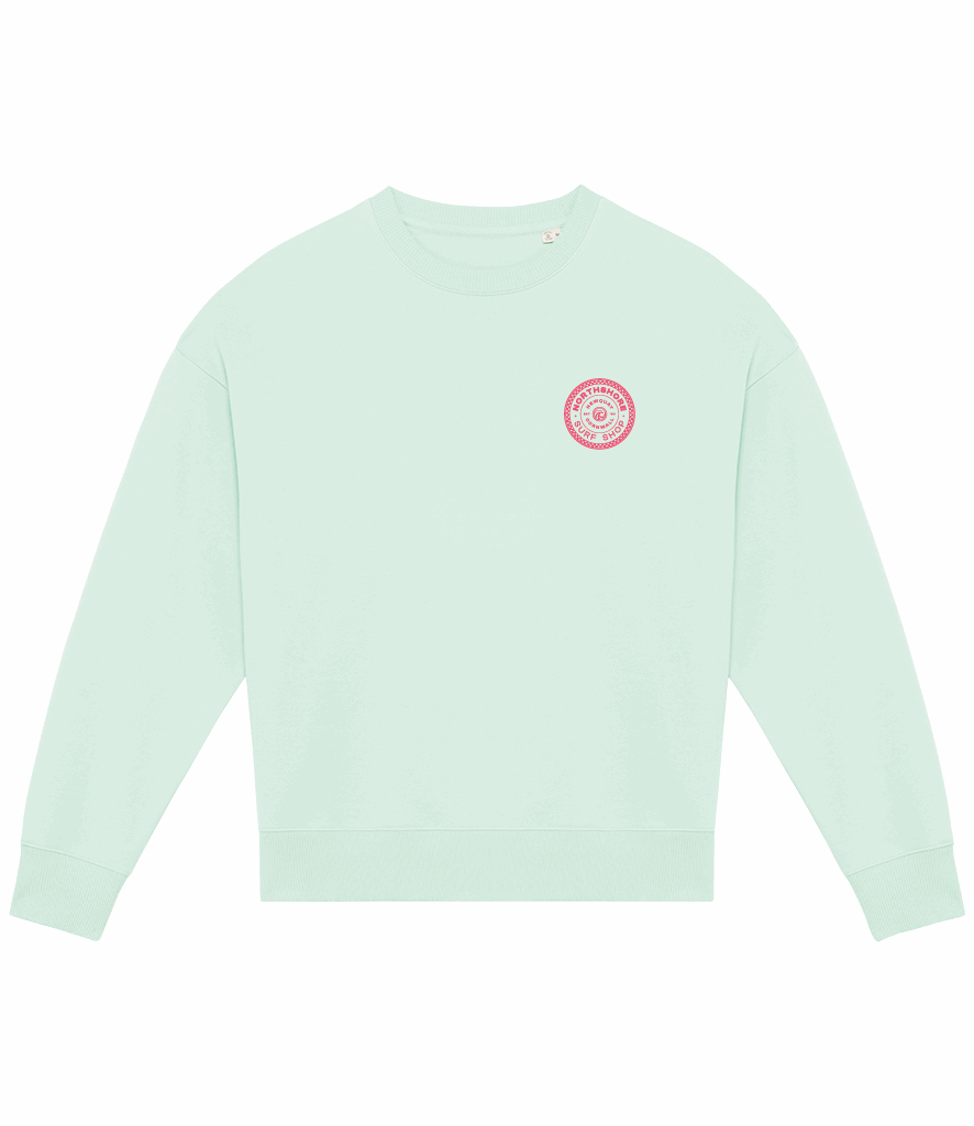Checkered Crew | Brook Green | Northshore Surf Shop | Sweatshirt - Northshore Newquay - Surf/Skate Shop
